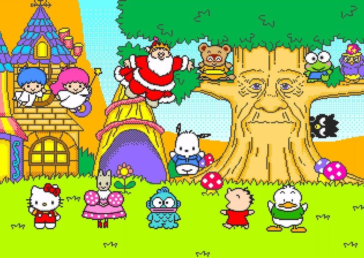 Ai to Yume no Kuni Sanrio Puroland Asobinagara Oboeyou! Hiragana Katakana screenshot 2