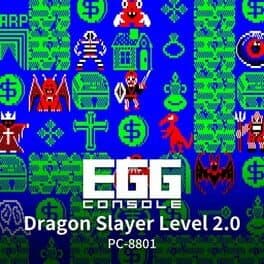 Eggconsole Dragon Slayer Level 2.0 PC-8801 cover art