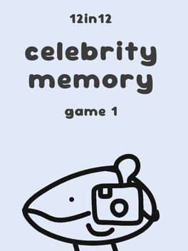 Celebrity Memory - 12in12 Game 1 cover art